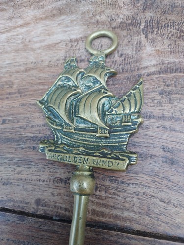 Ship golden hind brass - ship,