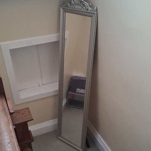 Mirror dunelm silver framed - mirror,