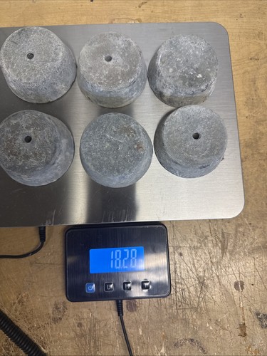 Lbs used lead ingots - 18.28,