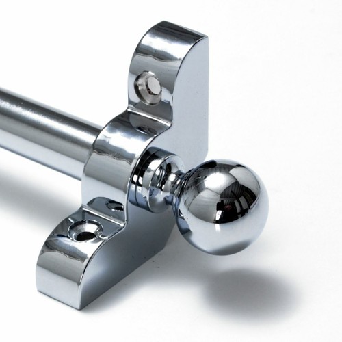 Polished chrome stair - chrome,
