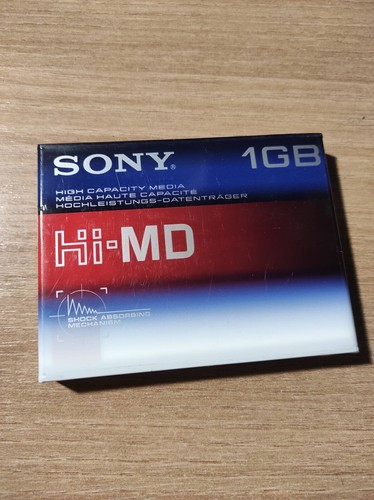Sony 1gb media minidisc - hi-md,