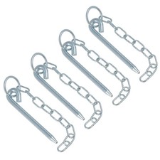 4pk Round Cotter Pin & Chain