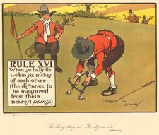 GOLF. Charles Crombie. RULE