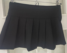 H&M Kids PLEATED TWILL BLACK