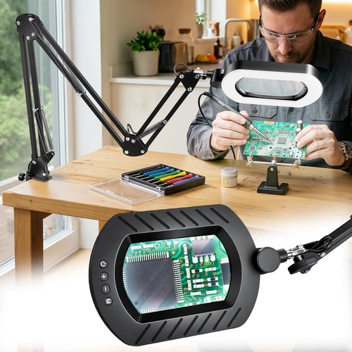 Magnifying lamp with light - lamp,