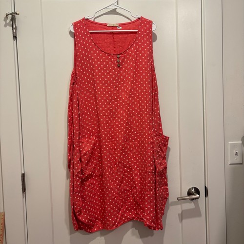 Made italy linen polka dot - italy,