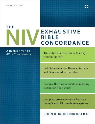 The niv exhaustive - the, bible