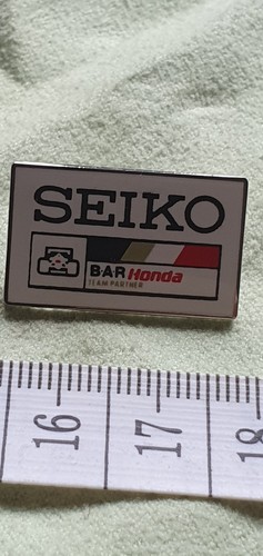 Seiko bar honda pin - honda, badge