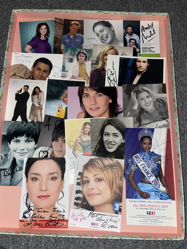 Signed and film photos - tv,