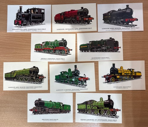 Steam railway locomotives