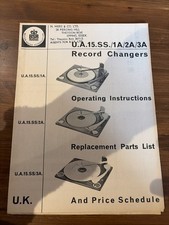 Ua15 bsr monarch - ua15, record