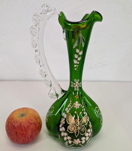 Antique victorian green art - victorian,