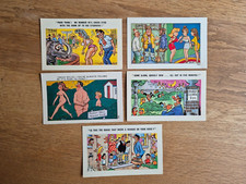 5 x Saucy Seaside Comic Saucy