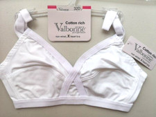 Ladies New White Cotton Non