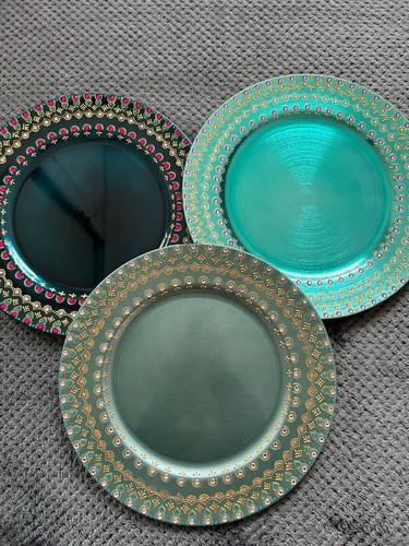 Set decorative charger - set,