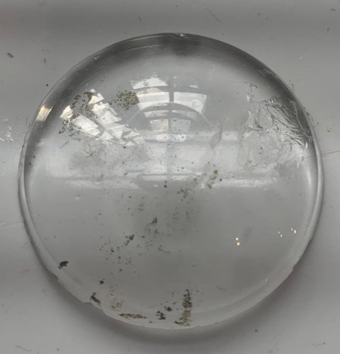 Verge pocket watch - glass,