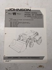 JOHNSON OWNERS MANUAL MODEL 24