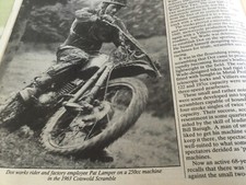 DOT TWO STROKE DEMONS MOTORCYCLE ARTICLE.