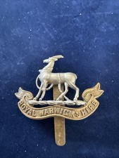 Genuine Royal Warwickshire Regiment Cap Badge
