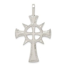 Sterling Silver Iona Cross