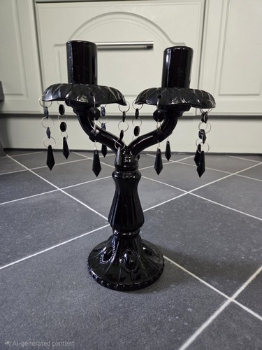 Ceramic arm candelabra - ceramic,