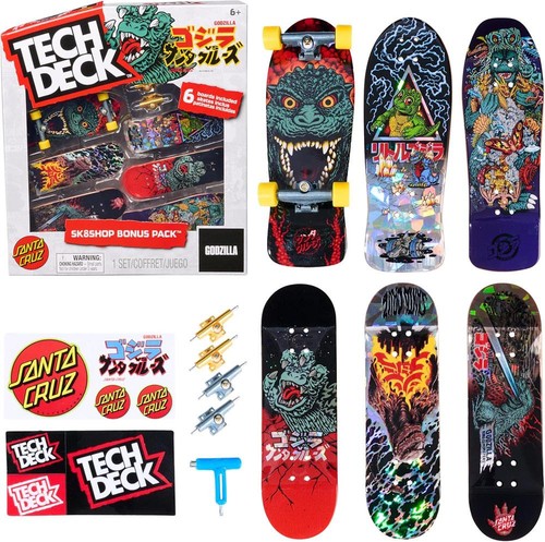 Tech deck santa cruz - santa, godzilla