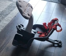 WeeRide Safe Front Baby Child Kids Bike Seat in Grey - Very Good Condition