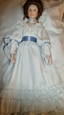 Porcelain Doll White Lace