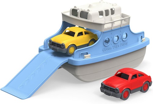 Green toys ferry boat with - toys,