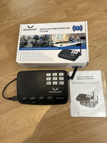 Hosmart wireless home intercom - wireless,
