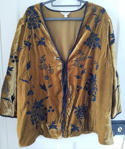 Monsoon jasmine velvet jacket - monsoon,