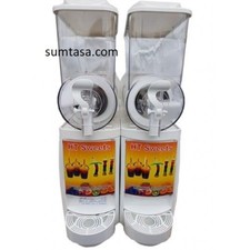 slush machine 2x10ltr WHITE