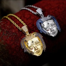PREMIUM Rapper XXXTentacion Chain Necklace Hiphop Iced Out Jewellery UK Postage
