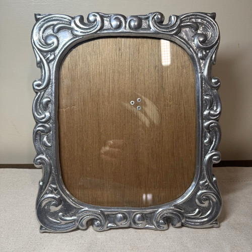 Vintage ornate silver tone - vintage,