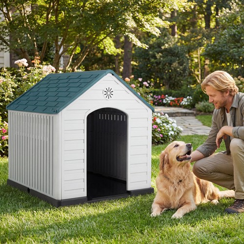 Large plastic dog - house, indoor