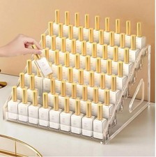 7 Tier Organizer Nail Polish Varnish Makeup Holder Storage Display Stand Rack Uk