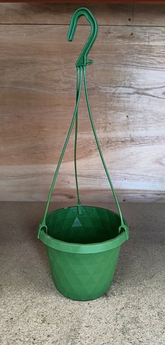Plastic hanging plant - plastic,