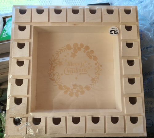 Christmas calendar with draws - christmas,