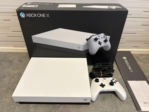 Microsoft xbox one - x, white