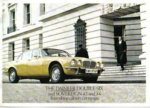 Daimler double six sovereign - double, +