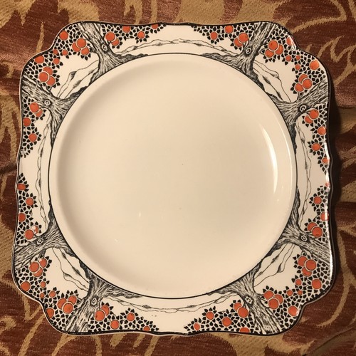 Crown ducal orange - crown, square