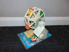 FISHER PRICE Vintage Musical Ferris Wheel WORKING + 4 Little People VIDEO 1966-