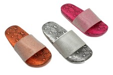 Womens Ladies Sliders Slippers