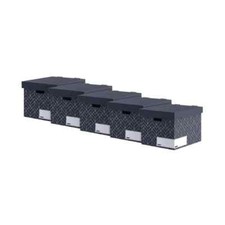 5 Archive Storage Boxes with