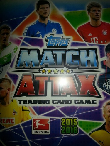 Topps match attax bundesliga - match,