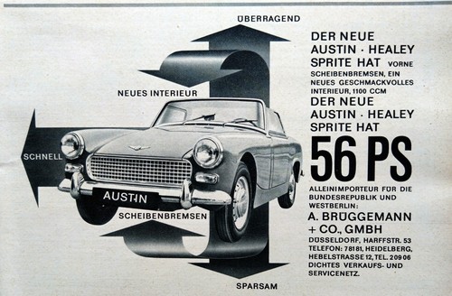 Austin healey sprite original - healey, sprite,