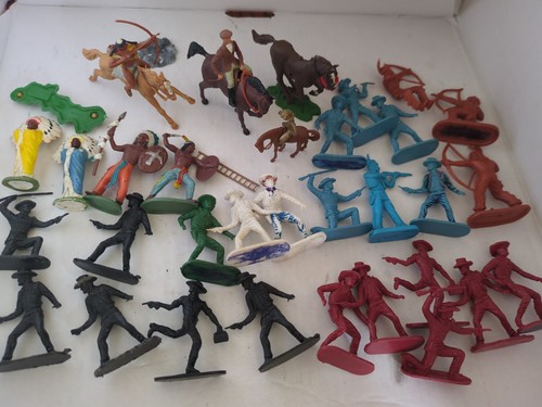 Vintage western figure mixed - vintage,
