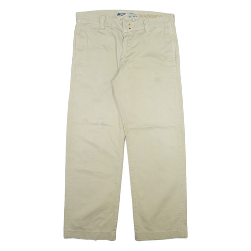 Masons mens trousers cream - trousers,