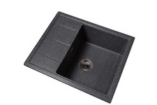 ROMZHA Cerand Premium Granite Composite Kitchen Sink | Single Bowl Drop-In with