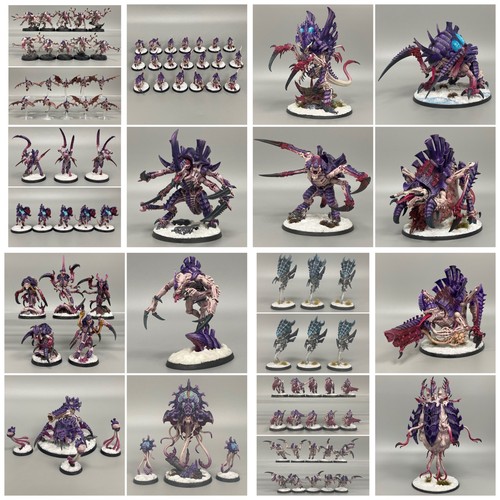 Painted tyranid hive - painted,